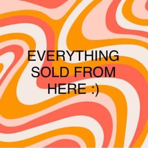 everything beyond this point is sold!